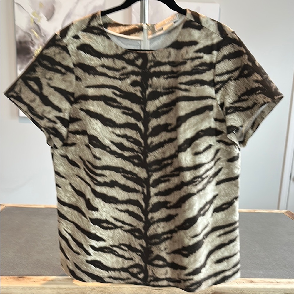 Michael Kors Animal Print Top